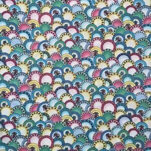 Flowers and Plates - Annie's Tea Party by Annie Lang | Erlanger Group | 1/2 Yard